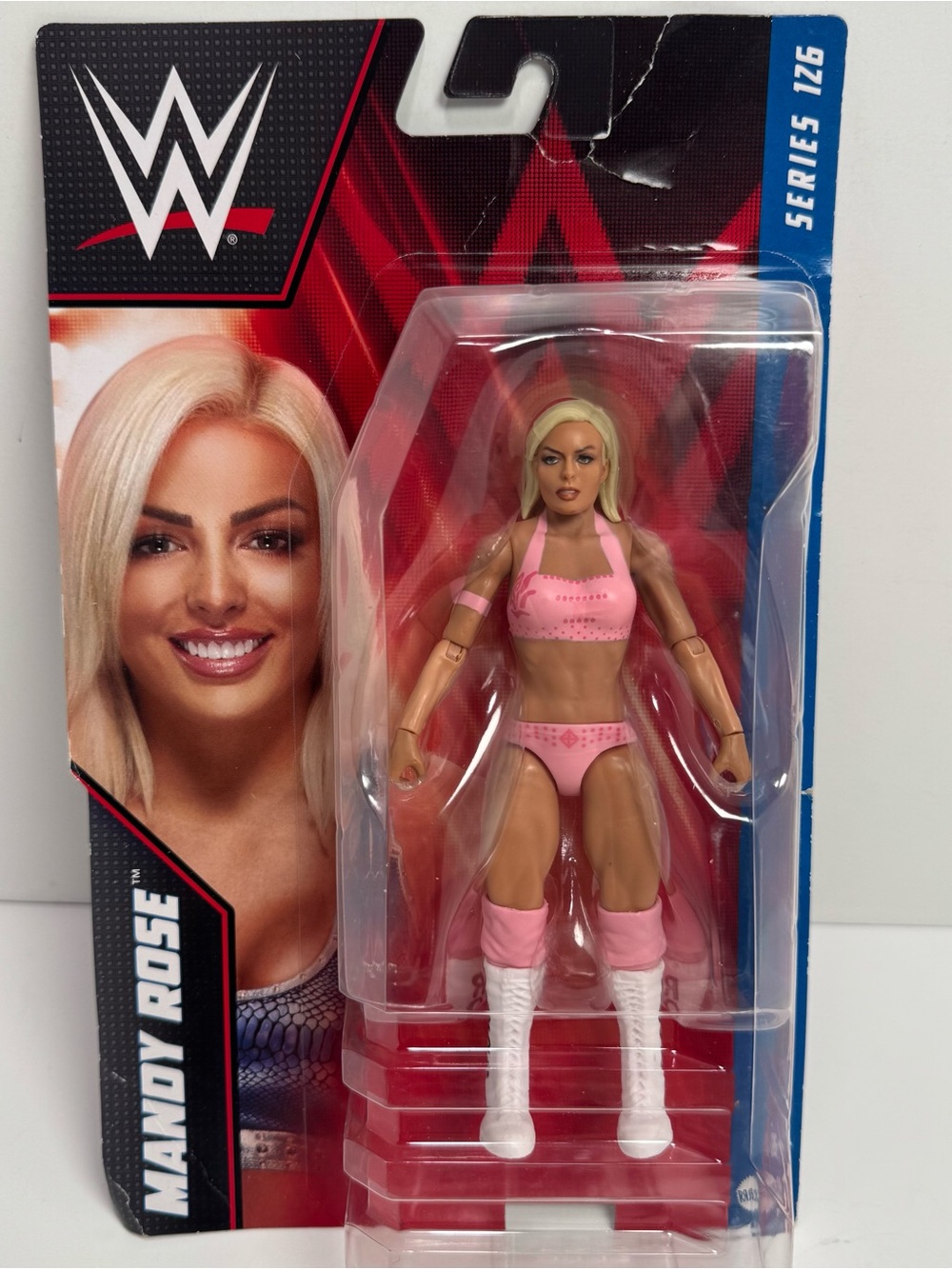 WWE Mandy Rose Series 126 Action Figure Mattel Wrestling Toy